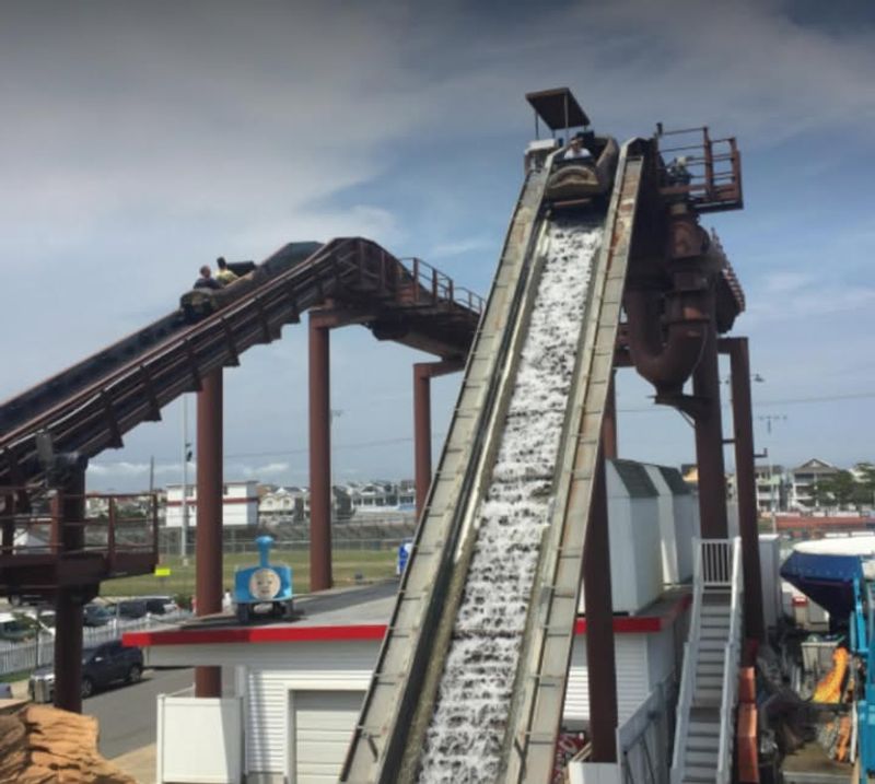 Boardwalk Echoes Under the Moon