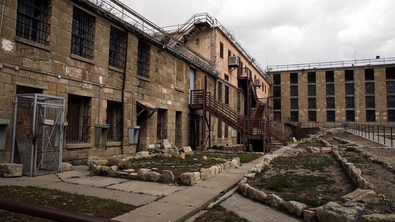 The Prison Yard Where Time Stood Still