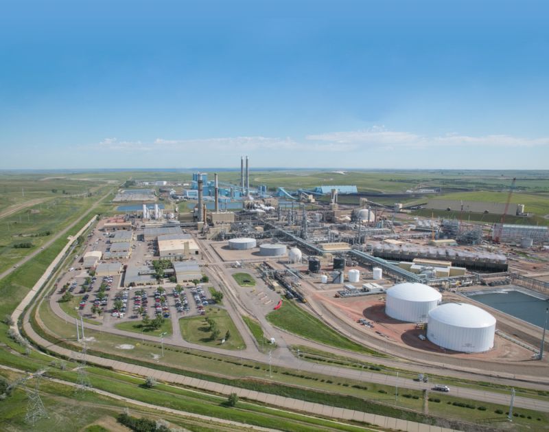 Dakota Gasification Company Viewing Area and Energy Context