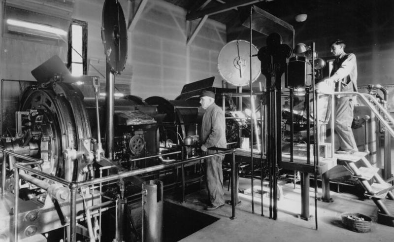 Witnessing the Massive Hoist Machinery