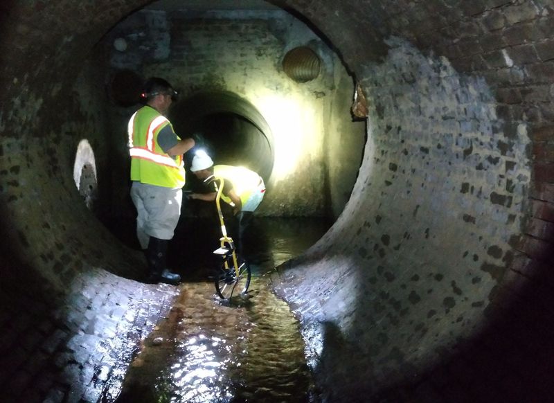 Stormwater channels that feel far older