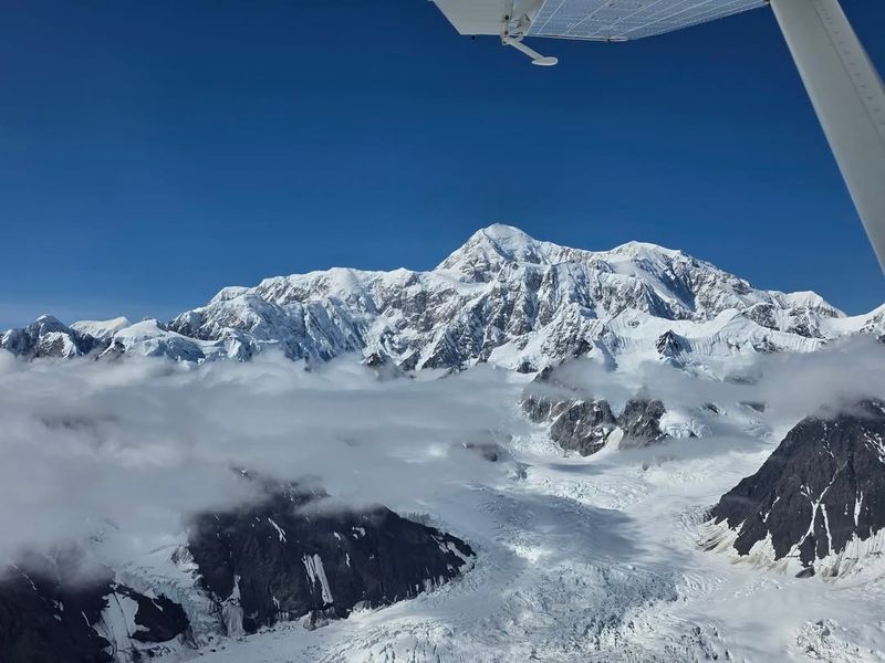 Flightseeing Over Denali National Park
