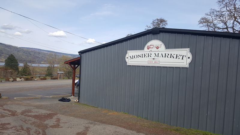 Downtown Mosier’s tiny main street