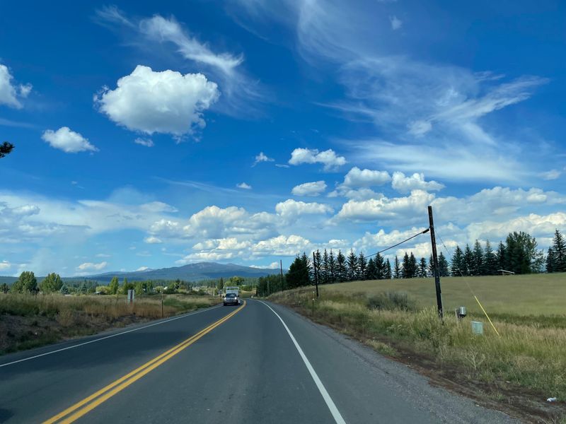Scenic Roads Leading Into a Hidden Destination