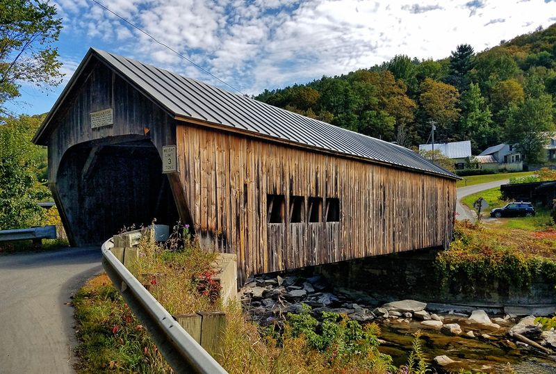 Covered Bridges Standing as Symbols of Earlier Times
