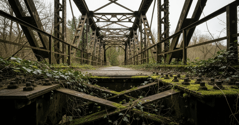 A Structure Surrounded by Thick Woods