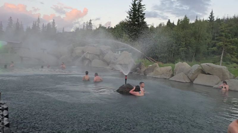 Soaking Under a Big Alaska Sky
