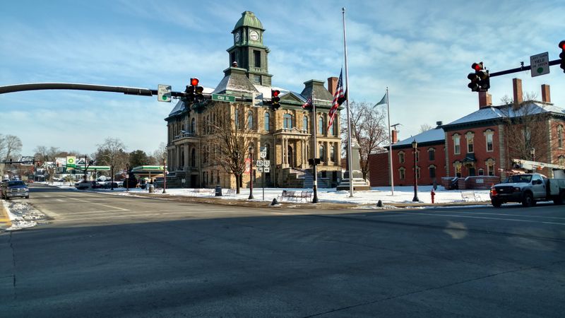 Millersburg’s Brick Streets and Calm Courthouse Square