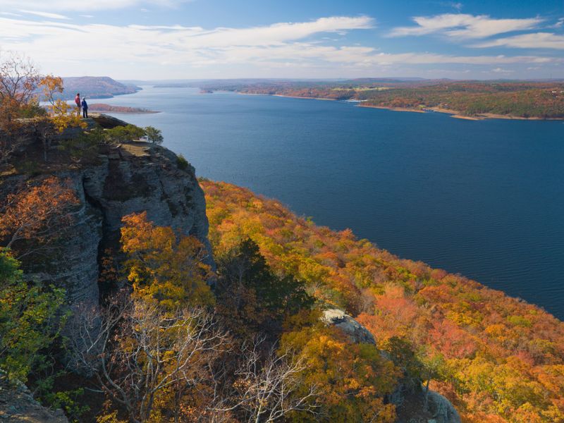 Greers Ferry Lake Bluffs and Blue Coves