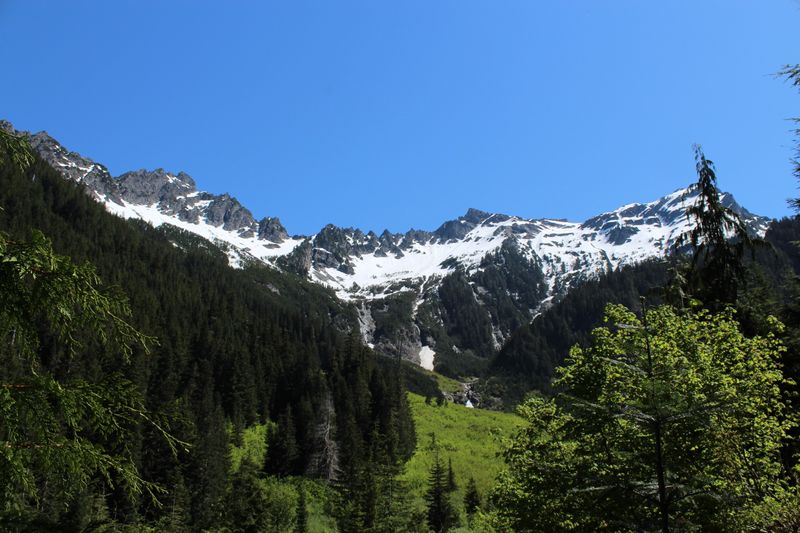 Mountain Valleys Quieted by Winter Fog
