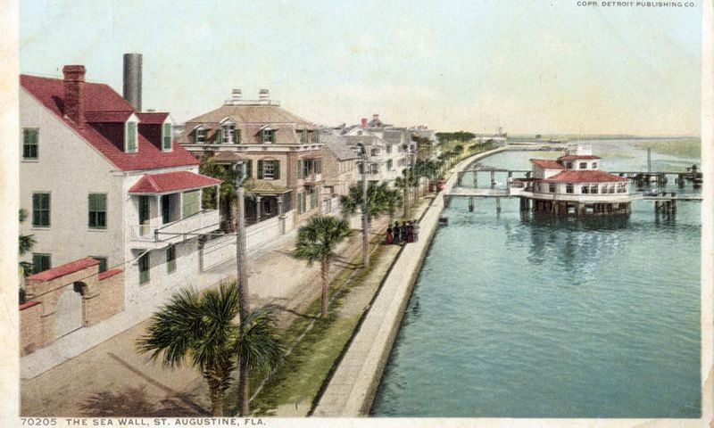 St. Augustine Historic Seawall and Bayfront