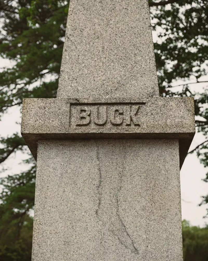 The Famous Buck’s Tomb That Fuels the Stories