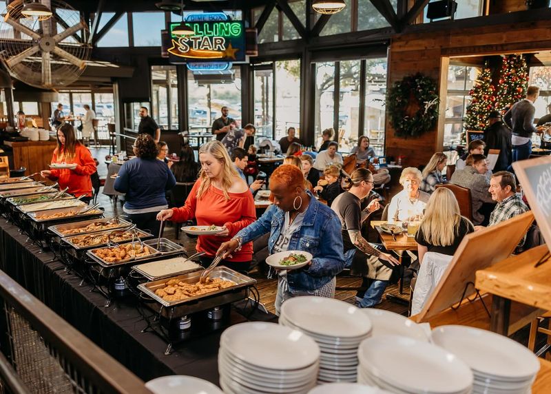 Buffet Highlights With A Texas Accent