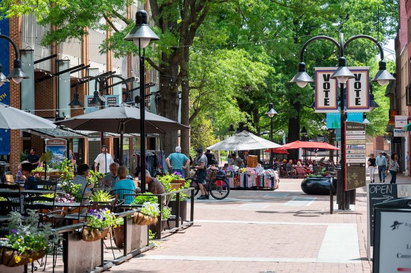Charlottesville's Downtown Mall