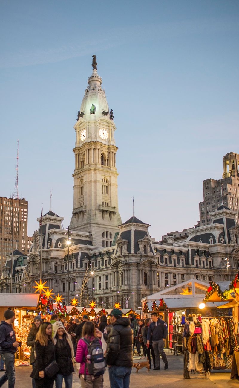 Christmas Village in Philadelphia