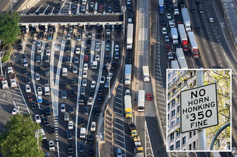 Honking someone else’s car horn is prohibited