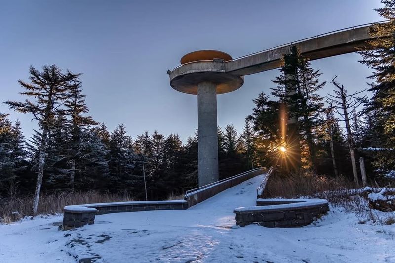 Clingmans Dome Observation Trail (Great Smoky Mountains NC side access)