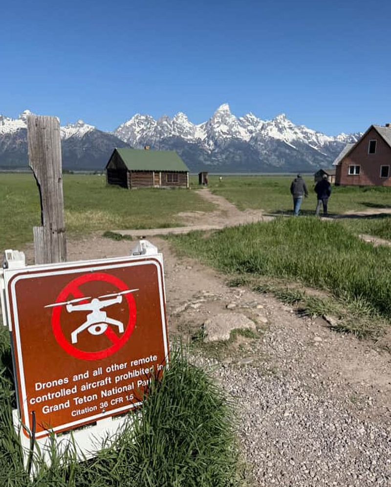 Flying Drones in Prohibited Zones