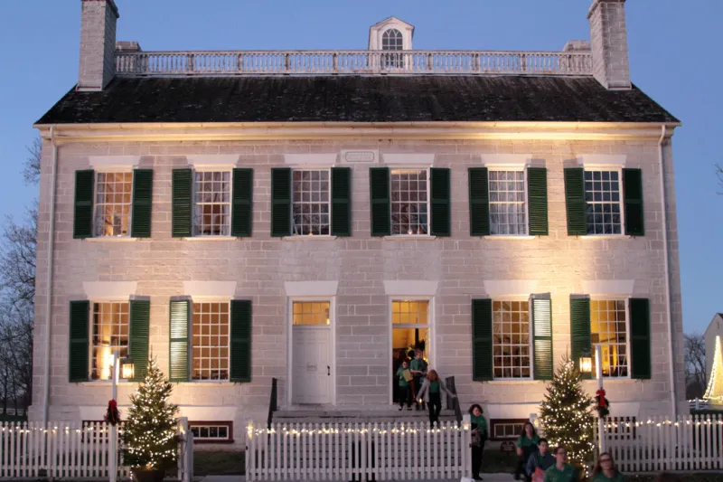 Evergreen Decorations Crafted by Hand