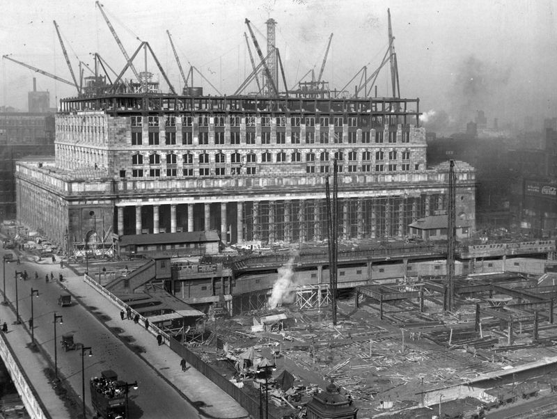 Original Ticket Windows Still Display Faded Route Maps
