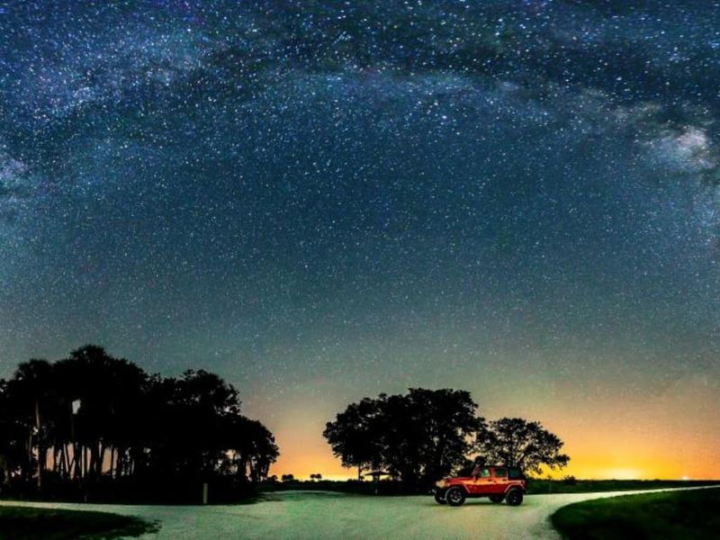 Stargazing in Dark-Sky Preserves