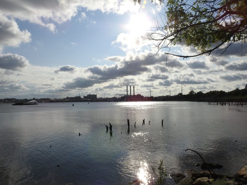 A Structure Slowly Claimed by Tides