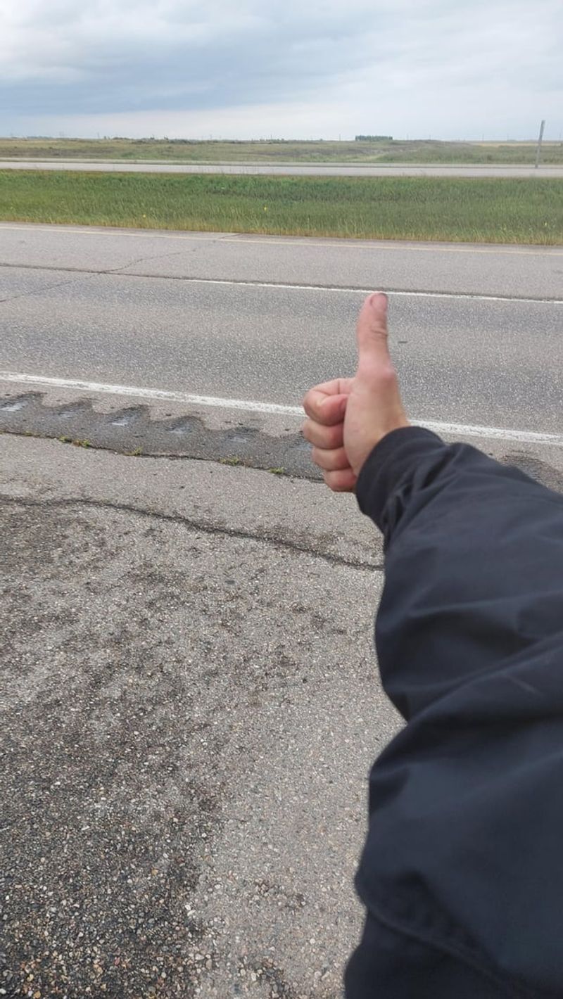 A Penny for a Hitchhiker? Illegal!