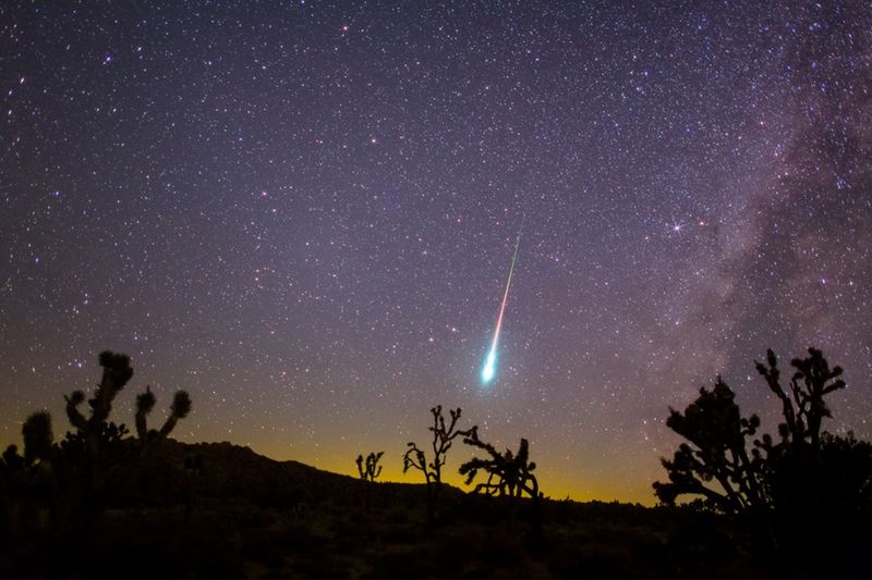 Meteor Showers Paint the Sky with Light