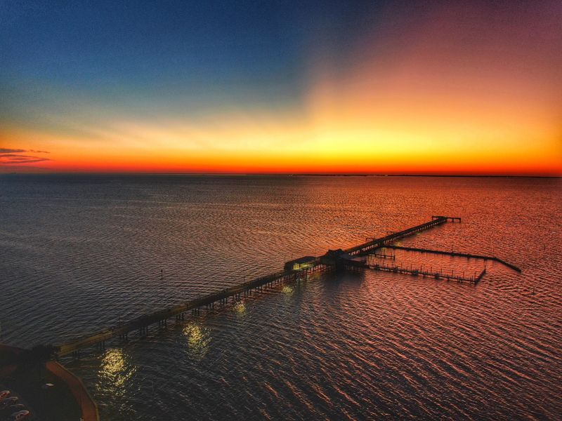 Sunset Watching Over Mobile Bay