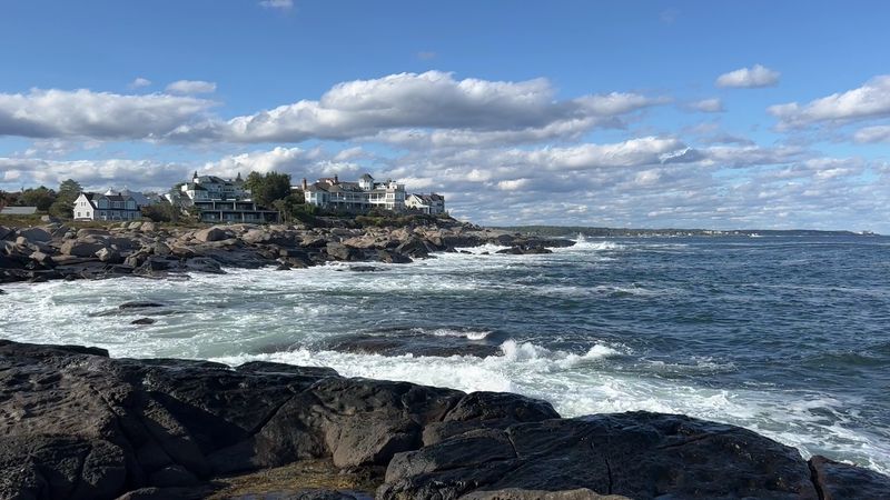 Cape Neddick and Its Sleek Winter Lighthouse Views