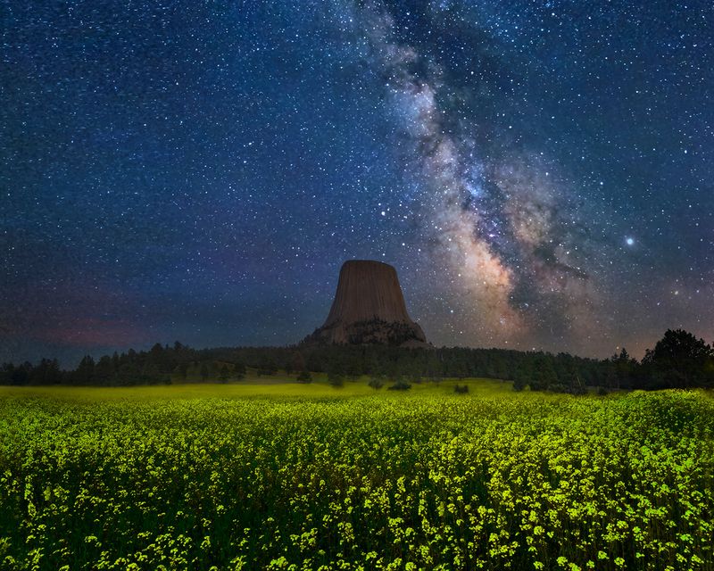 Night Skies With Low Light Pollution