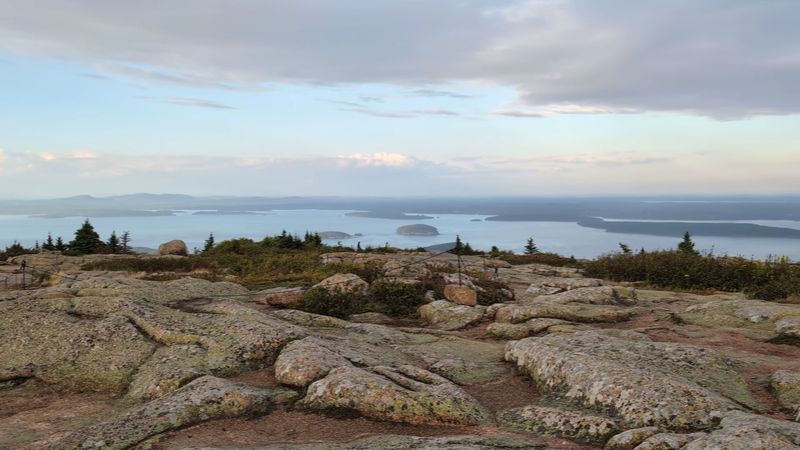 A Maine Mountaintop Where the Day Begins in Total Calm