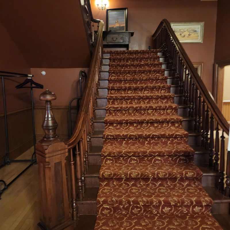 The Grand Staircase Where a Lady in White Appears