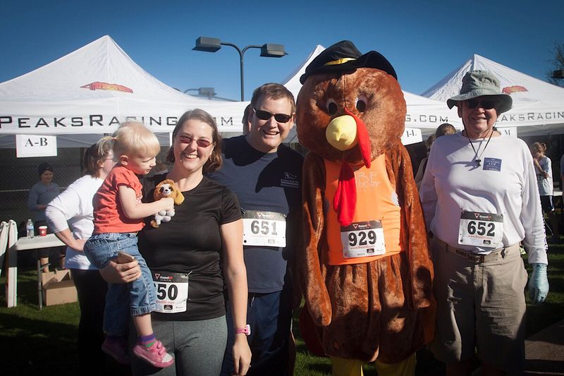 Turkey Trots With A Twist