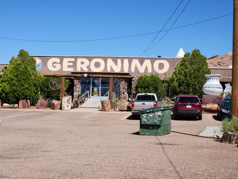 Geronimo Trading Post area, Exit 280 off I 40, between Joseph City and Holbrook, AZ
