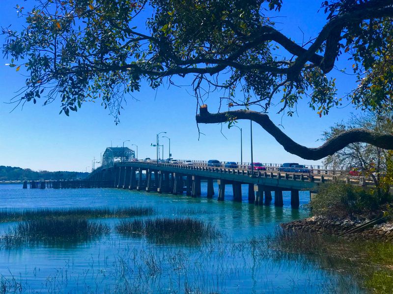 Sunset From Woods Memorial Bridge