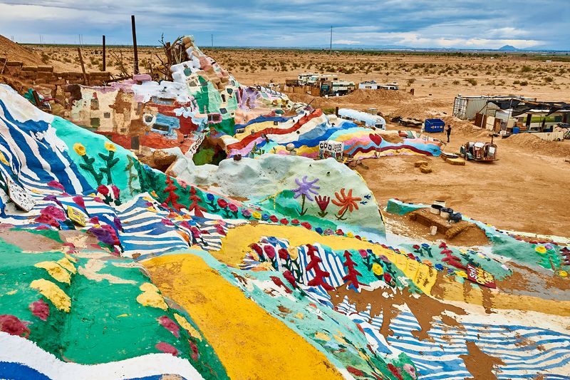 Leaving with color still in our eyes