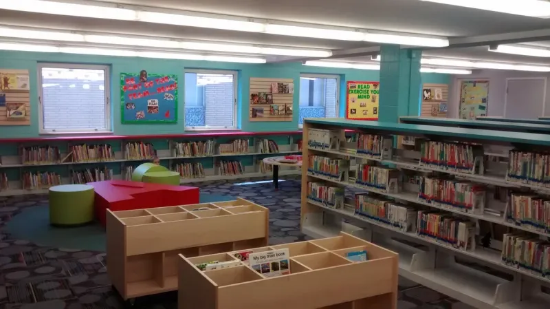 A Library That Feels Like a Living Room