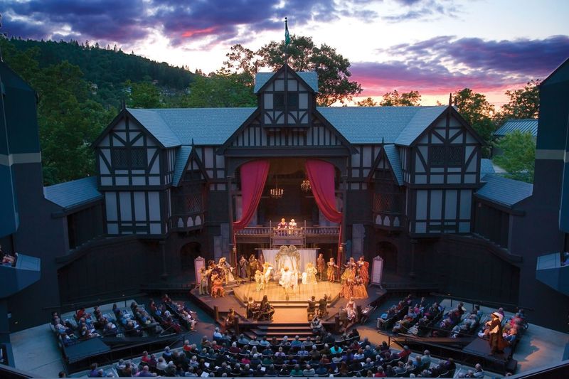 Oregon Shakespeare Festival Streetscape