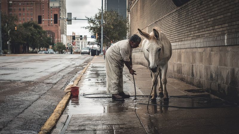 Culpeper Mule Washing
