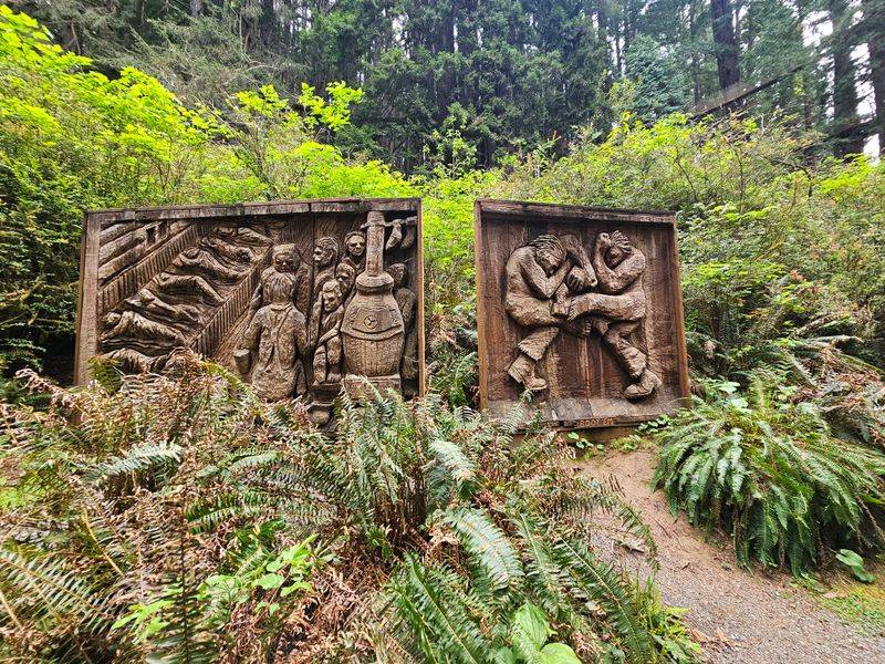 Trail of Tall Tales and Chainsaw Art