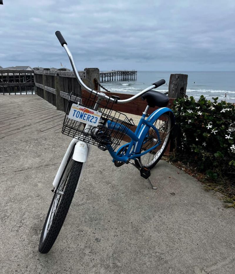 Beach Access and Gear: Steps to Sand, Bikes for the Boardwalk
