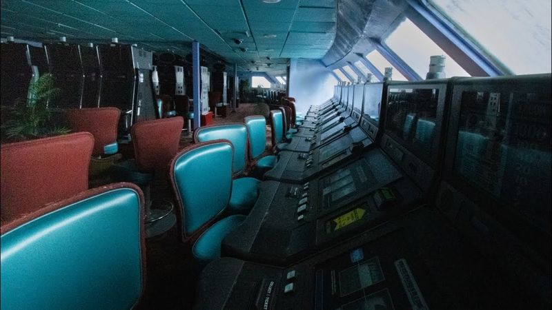 The Captain's Bridge Left Completely Intact