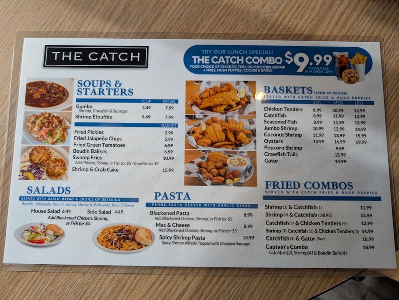 The Catch Seafood & Grill in Yukon
