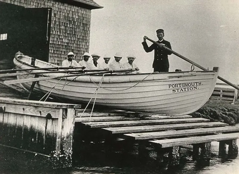 The Portsmouth Life-Saving Station