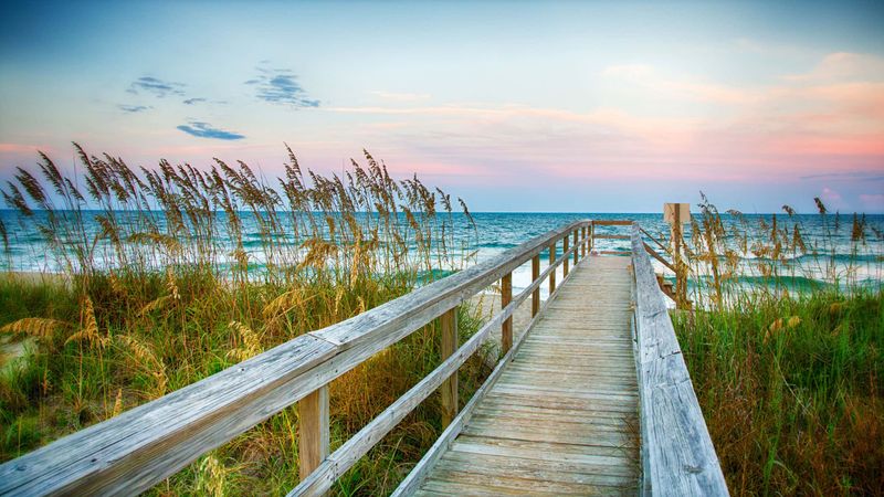 Seaside Boardwalk Serenity
