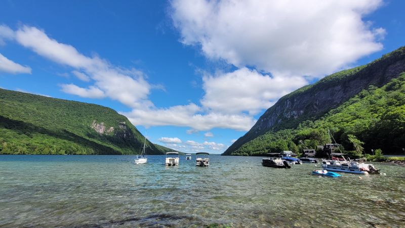 Remote Location Means Minimal Boat Traffic