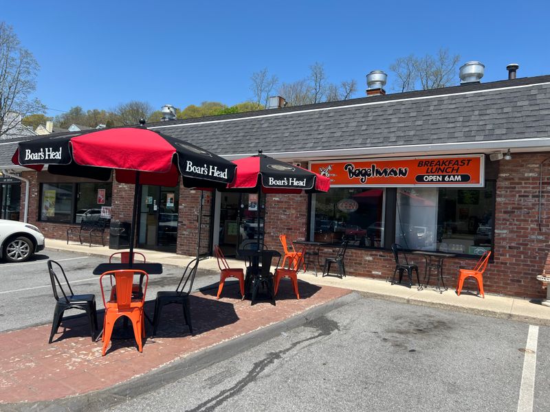 Bagelman in Danbury Providing a Quiet Corner for Morning Regulars