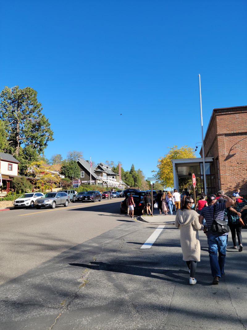 Seasonal Crowds Who Treat Julian as a Holiday Tradition