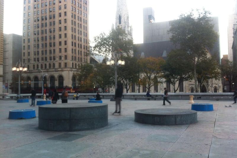 Downtown Architecture and Plazas